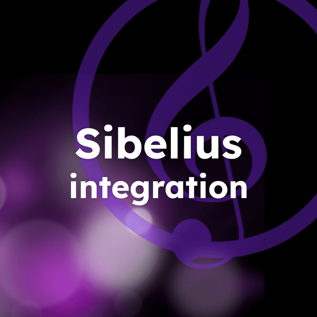 Introducing Sibelius Support!